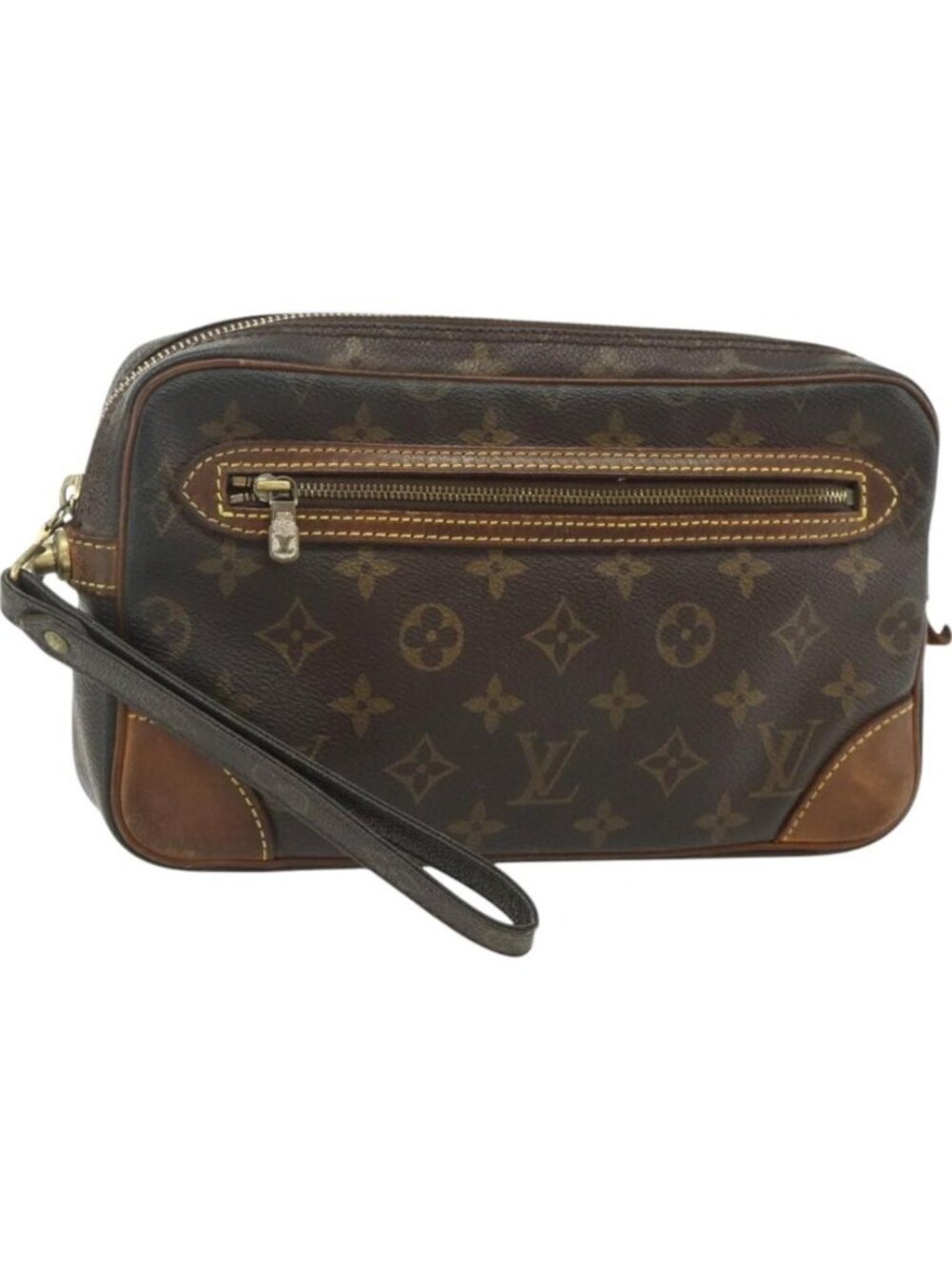 LOUIS VUITTON Monogram Marly Dragonne GM Clutch Bag M51825